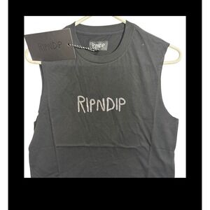 OG Rip N Dip Rhinestone Tank (Black) -Small SKU 107